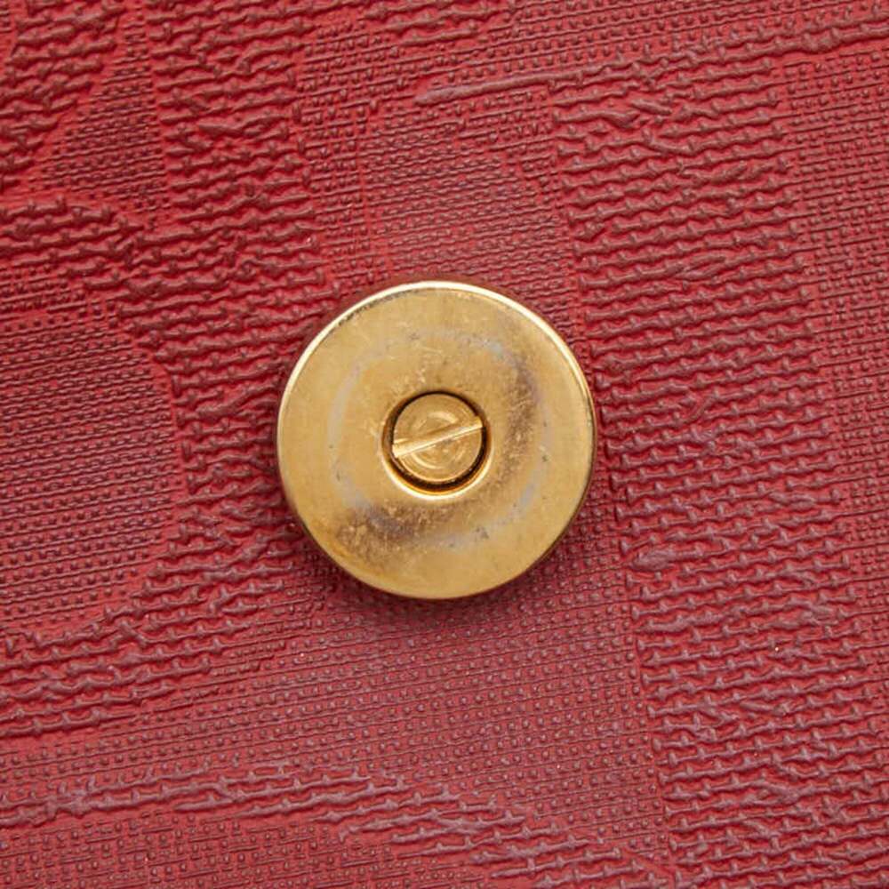 CHRISTIAN DIOR Red Leather Trotter Shoulder Bag - Picture 12 of 15